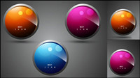 High texture icon 01 - vector