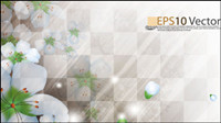 Trend background 04 - vector material