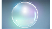 Gorgeous bubble 04 - vector material