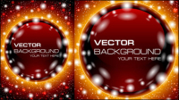 Starry background 04 - vector material
