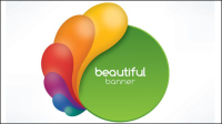 Color cards color wheel - Vector