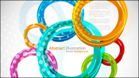 Fashion circle 02 - vector material