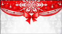 Christmas decorative material 01 - vector material
