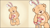 Cartoon Bear 01 - Vector