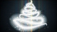 Beautifully Halo Christmas 02 - vector material