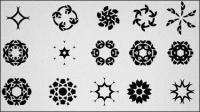 45 kinds of patterns - vector material