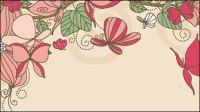 Flower patterns 03 - vector material