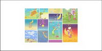 Cartoon fairy couple