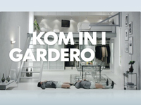 IKEA - KOM IN I GARDEROBEN