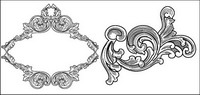 Ornate pattern vector