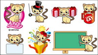 kitten Cat Vector