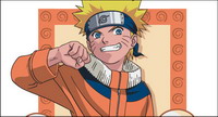 Naruto characters Vector material -1