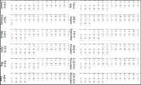 Horizontal vector 2010 calendar