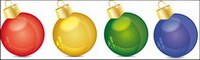 Decorative spherical vector