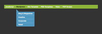 js menu effects