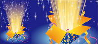 Open the vector material gifts