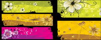 The trend banner banner template vector material-6