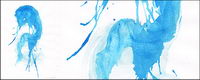Before the ink watercolor picture material-043