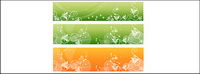 Vector fantasy background material - fashion pattern