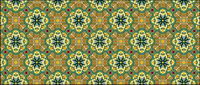 Classic tile pattern vector-2