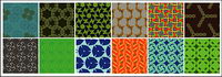 Vector tiled background