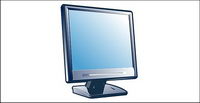 LCD vector material