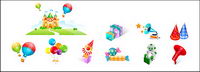 Vector leisure entertainment icon