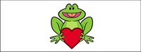 Cute frog