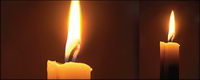 AI realistic rendering of the candles