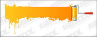 Vector paint brush material
