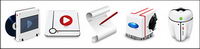 Red Ash series transparent PNG icon