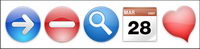iKons vista style icons transparent PNG