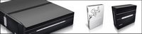 Cool three-dimensional box transparent png icon
