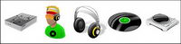 DJ music-related series png icon