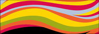 Fashion lines background color vector