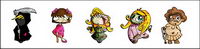 Alternative Zombie doll transparent png