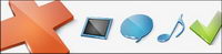 3d popular style icon transparent png