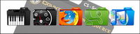 Super cool computer folder icon png