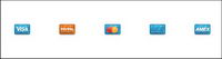 Online payment small icon png & psd