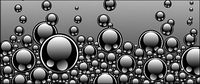 Cool texture of blisters Vector