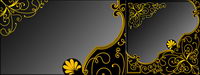 Classical style pattern vector