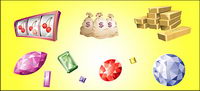 Vector cartoon material-3