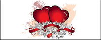 Heart-shaped vector material-1