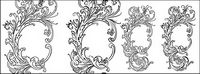 Gorgeous pattern vector material