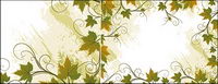 Rattan plant lace border