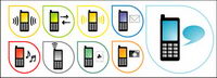 Vector phone icon
